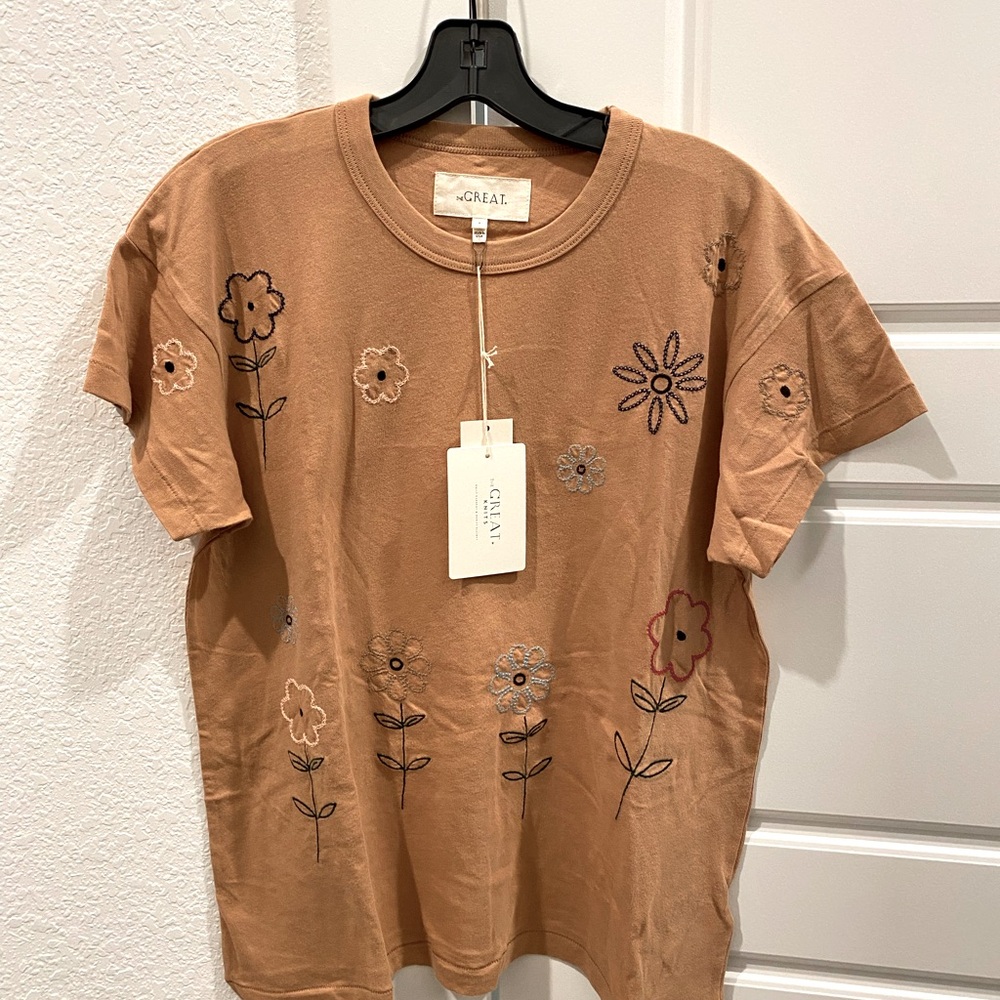 NWT The Great Boxy Crew sz 1/S